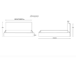 Джеффер с основанием 120x200 велюр Velutto 12 уцененная-7