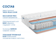 Матрас Димакс Relmas Twin Foam 3Zone-2