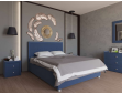 Кровать Димакс Норма+ синяя-1