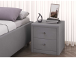 Тумба Мирано Экокожа Nitro White уцененная-3