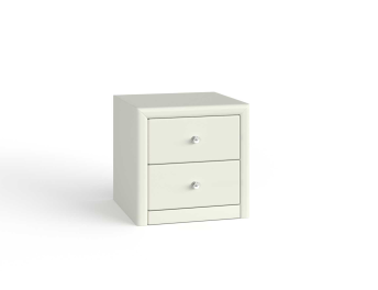 Тумба Мирано Экокожа Nitro White уцененная