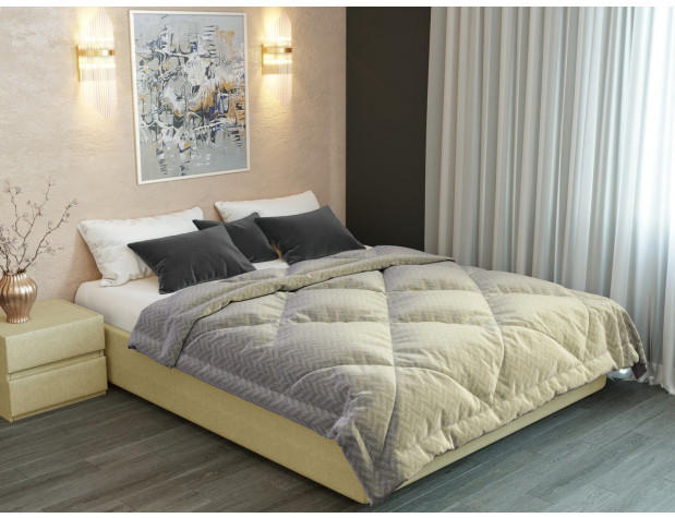 Риос с подъемным механизмом 140x200 экокожа Nitro Cream уцененная-9