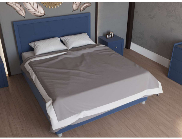 Кровать Димакс Норма+ синяя-2