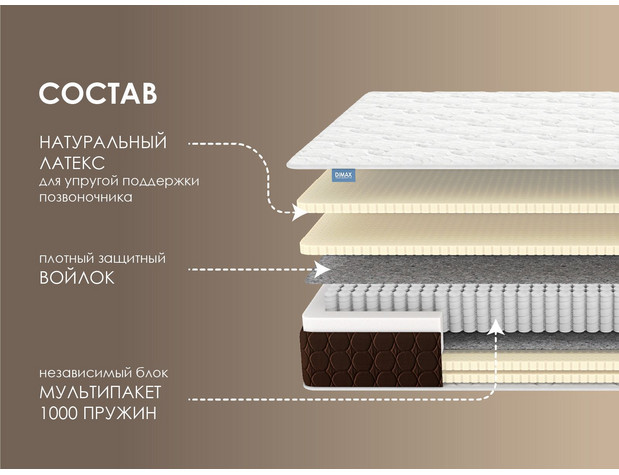 Матрас Димакс Мега Софт люкс-1