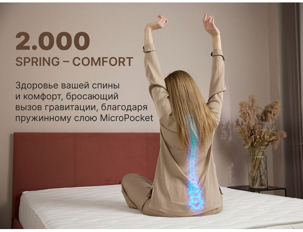 Матрас Димакс Микро Медиум софт-5