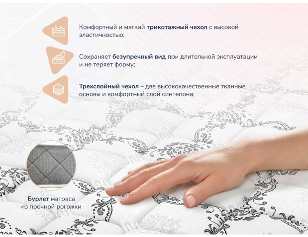 Матрас Димакс Твист ролл латекс-4