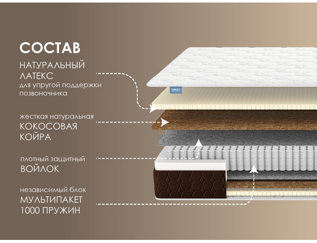 Матрас Димакс Мега Медиум-1